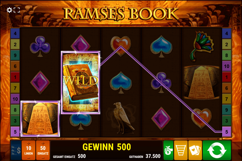 Ramses book online spielen